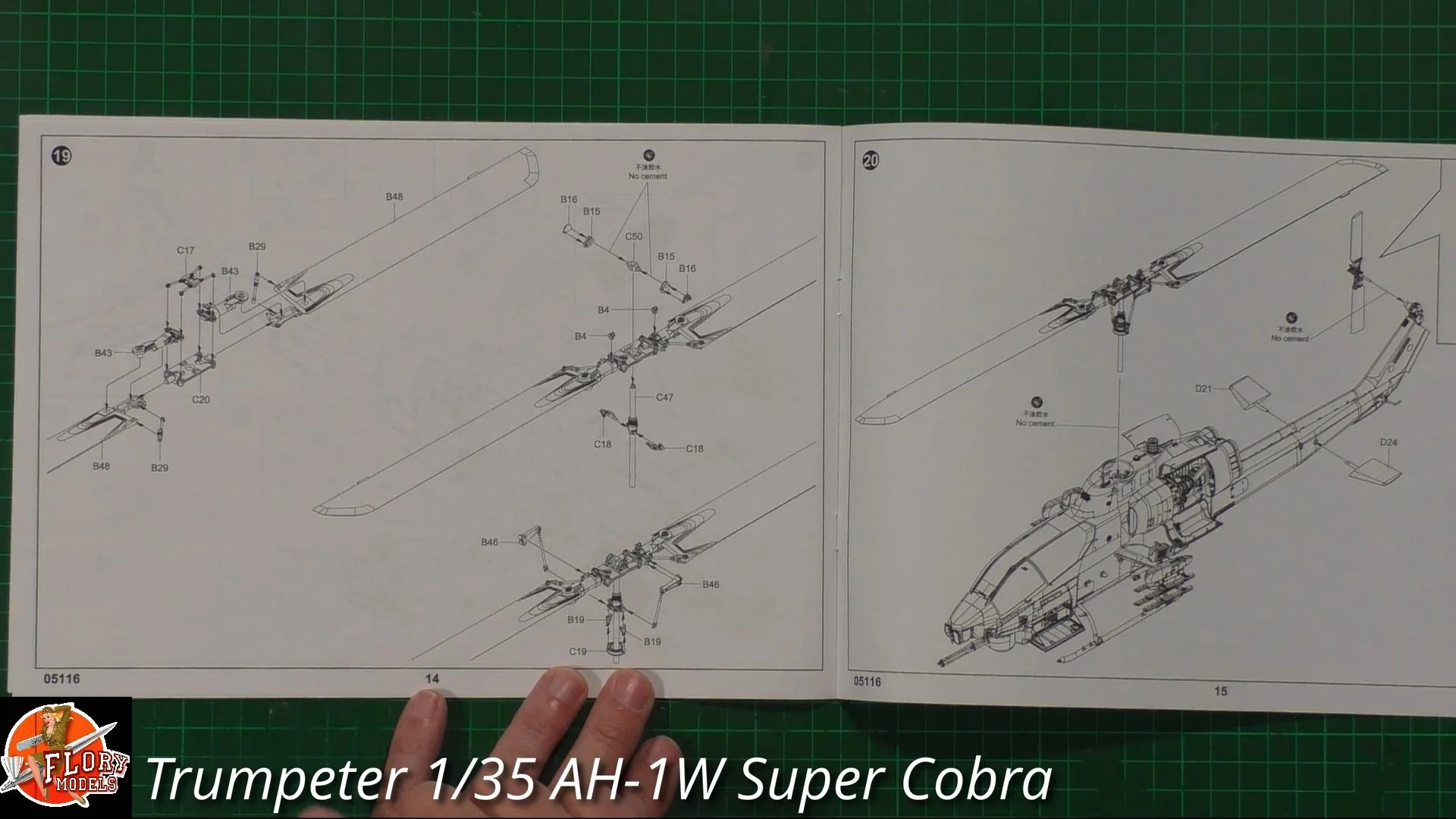 Trumpeter 1/35 AH-1W Super Cobra Review — Flory Models